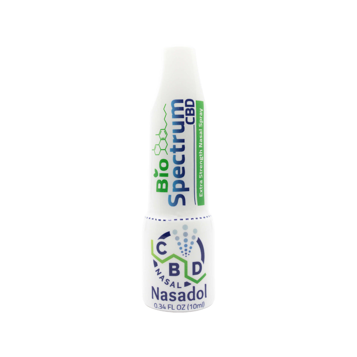 Nasadol BioSpectrum CBD Nasal Spray Extra Strength 10ml 0.34 fl oz