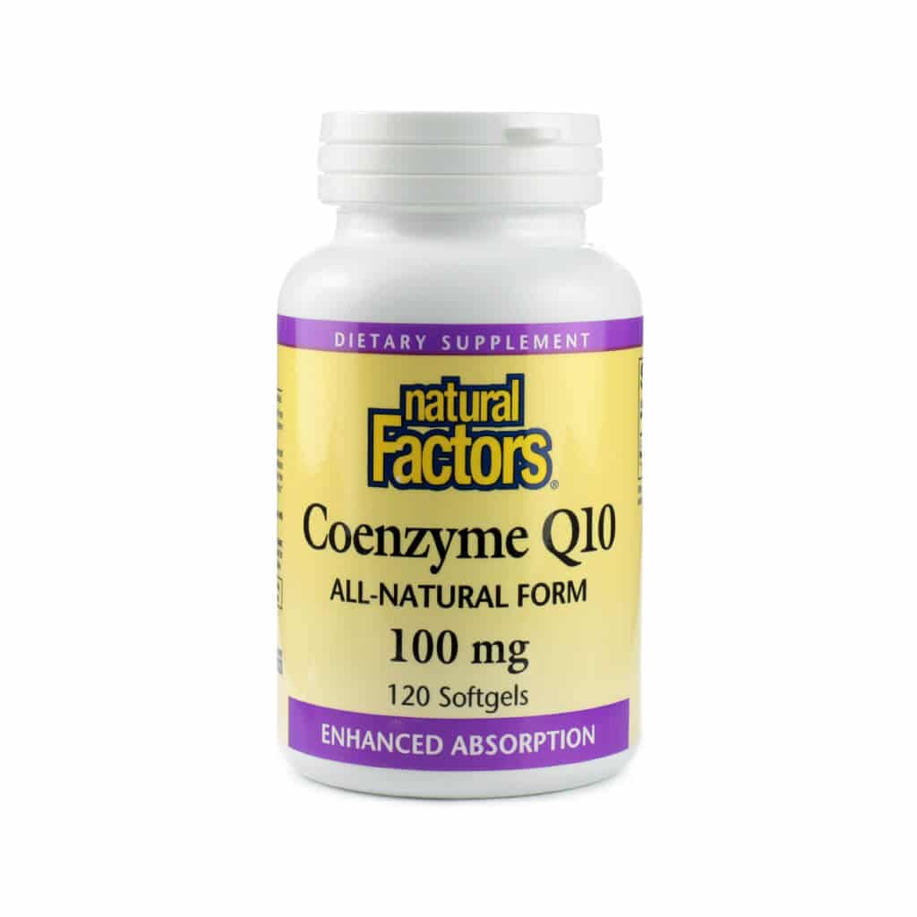 Coenzyme Q10 100mg - Natural Factors | Antioxidants - The Healthy