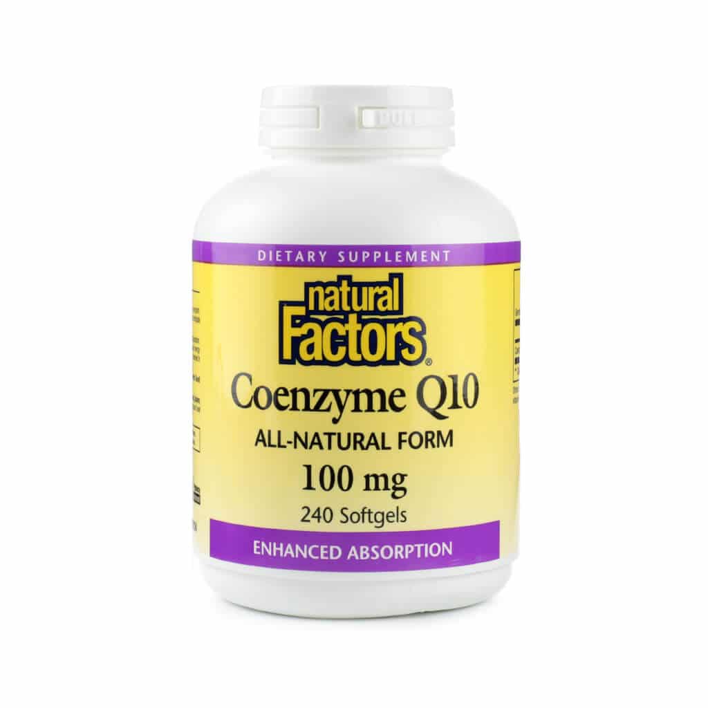 Coenzyme Q10 100mg - Natural Factors | Antioxidants - The Healthy