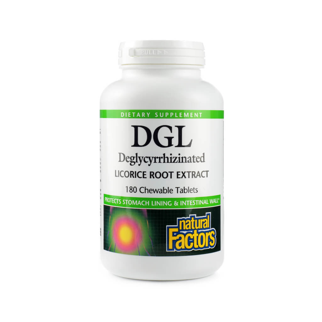 Natural Factors DGL 400mg