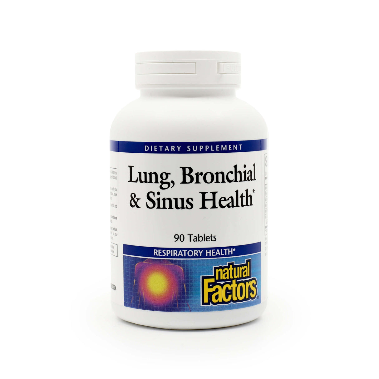 natural factors lung, bronchial & sinus health 90 tablets