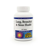 natural factors lung, bronchial & sinus health 90 tablets