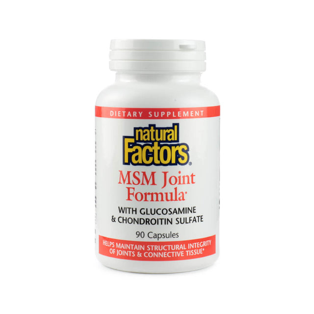 natural factors msm joint formula 90 capsules