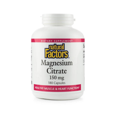 Natural Factors Magnesium Citrate 150mg