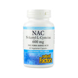 natural factors n-acetyl l-cysteine 600mg 60 capsules