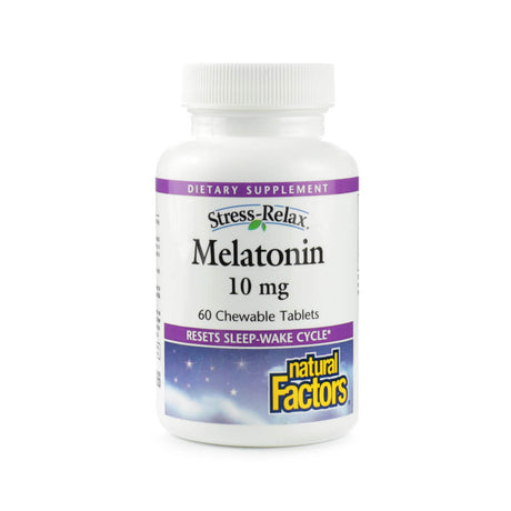 Natural Factors Stress-Relax® Melatonin Chewable