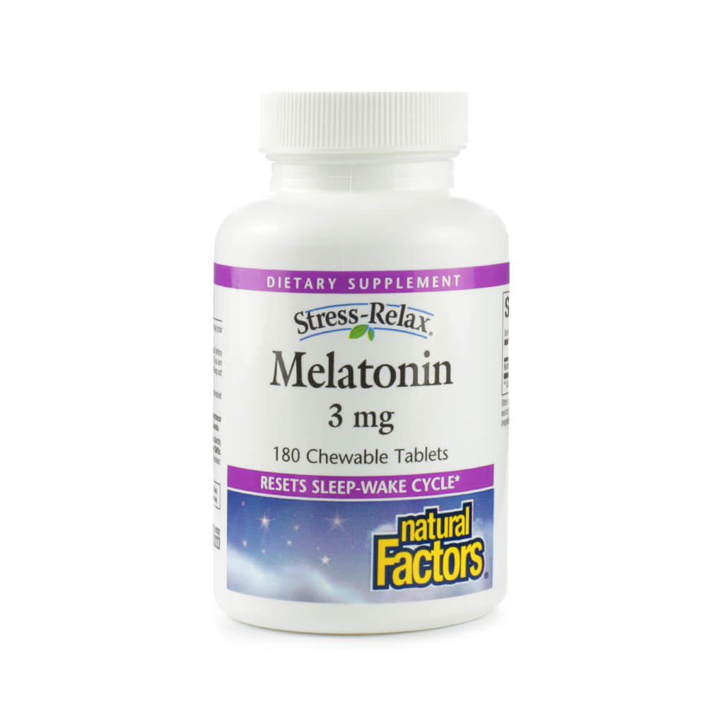 Natural Factors Stress-Relax® Melatonin Chewable