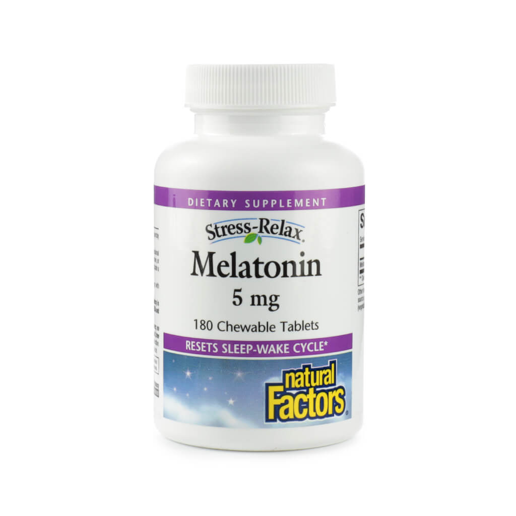 Natural Factors Stress-Relax® Melatonin Chewable