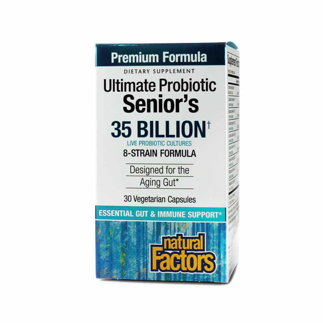 natural factors ultimate probiotic seniors 35 billion 30 capsules