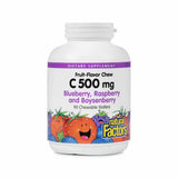 Natural Factors Vitamin C 500mg Fruit-Flavor Chew