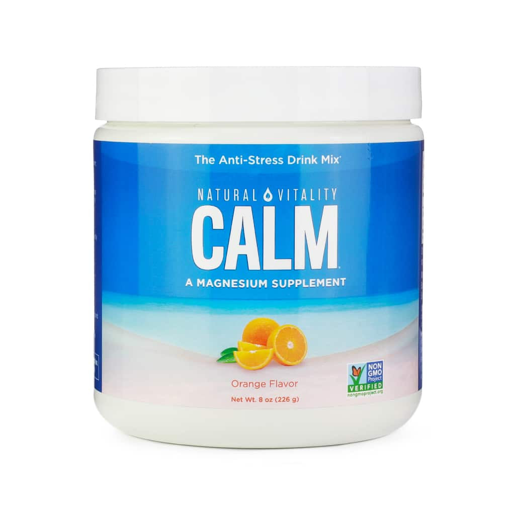 natural vitality natural calm powder orange 8 ounces 54 day supply