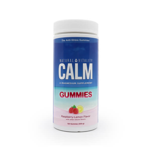 natural vitality natural calm gummies raspberry lemon 120 gummies