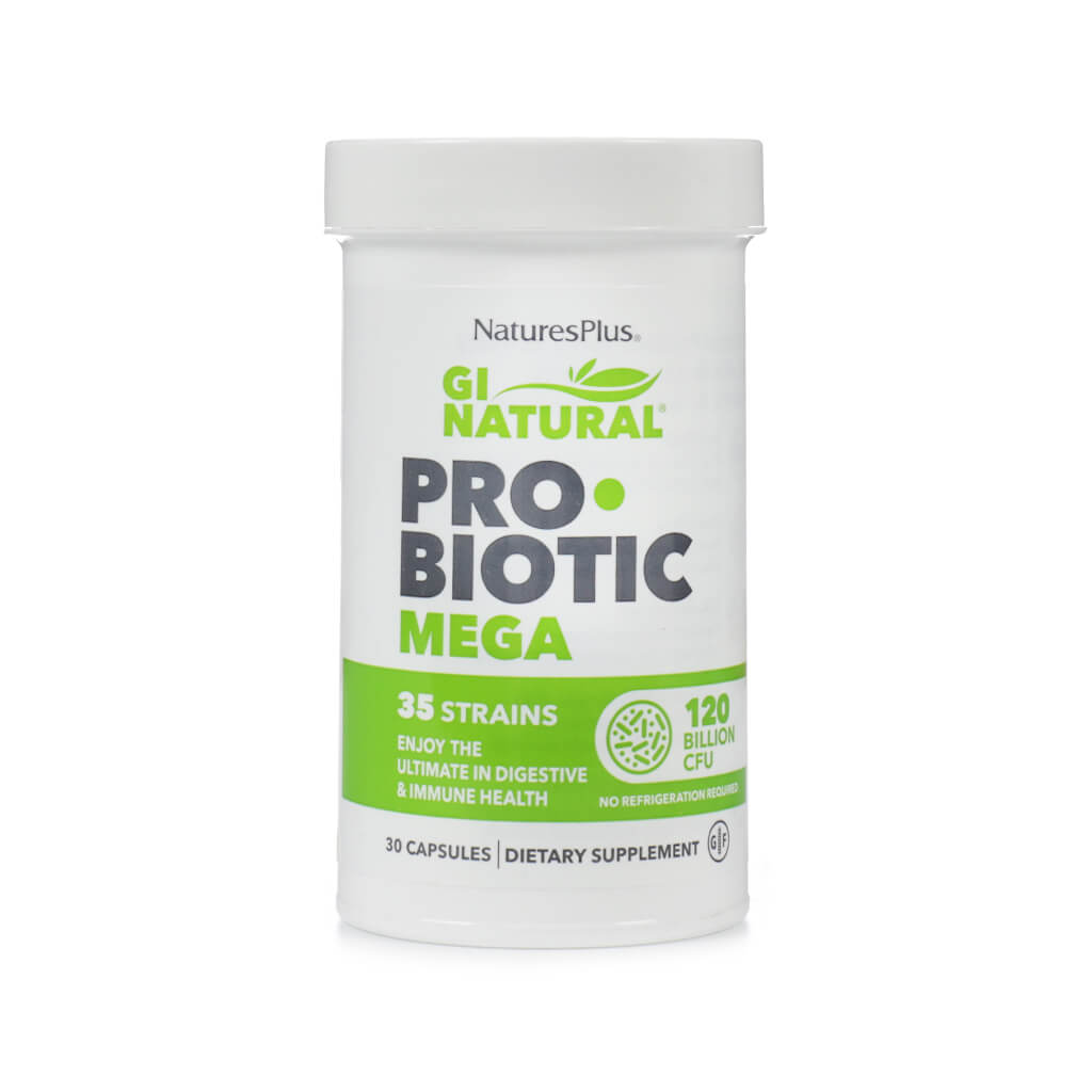 natures plus gi natural® probiotic mega 30 capsules 30 day supply