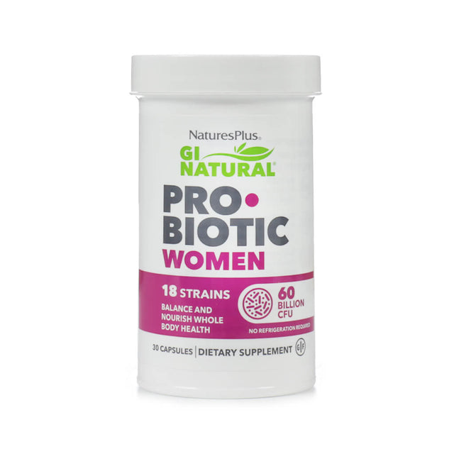 natures plus gi natural® probiotic women 30 capsules 30 day supply