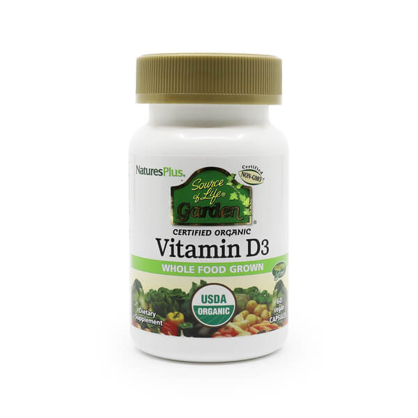 natures plus source of life garden vitamin d3 5000iu 30 capsules 30 day supply