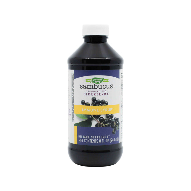 nature's way sambucus immune syrup 8 fluid ounces