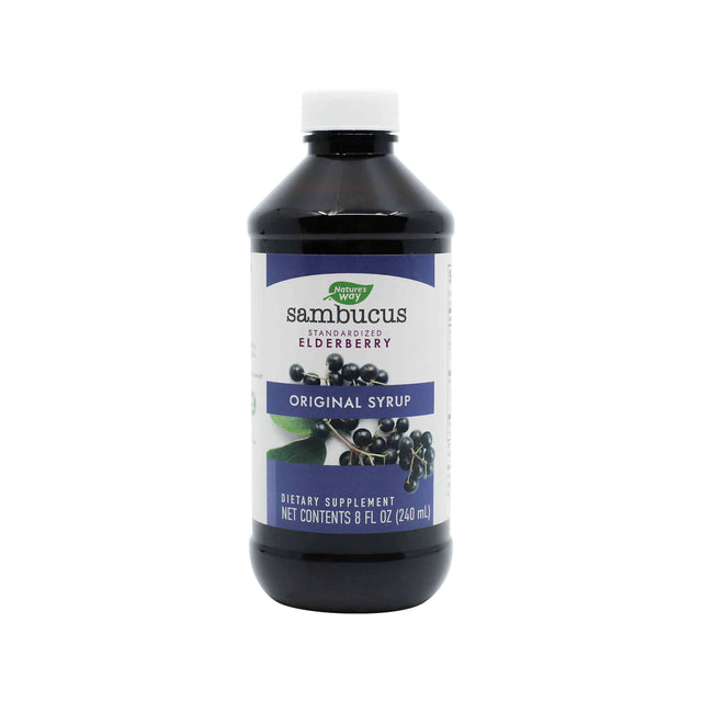 nature's way sambucus syrup 8 fluid ounces