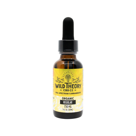 Wild Theory Full Spectrum CBD Oil – 750mg Regular 1 fluid ounce