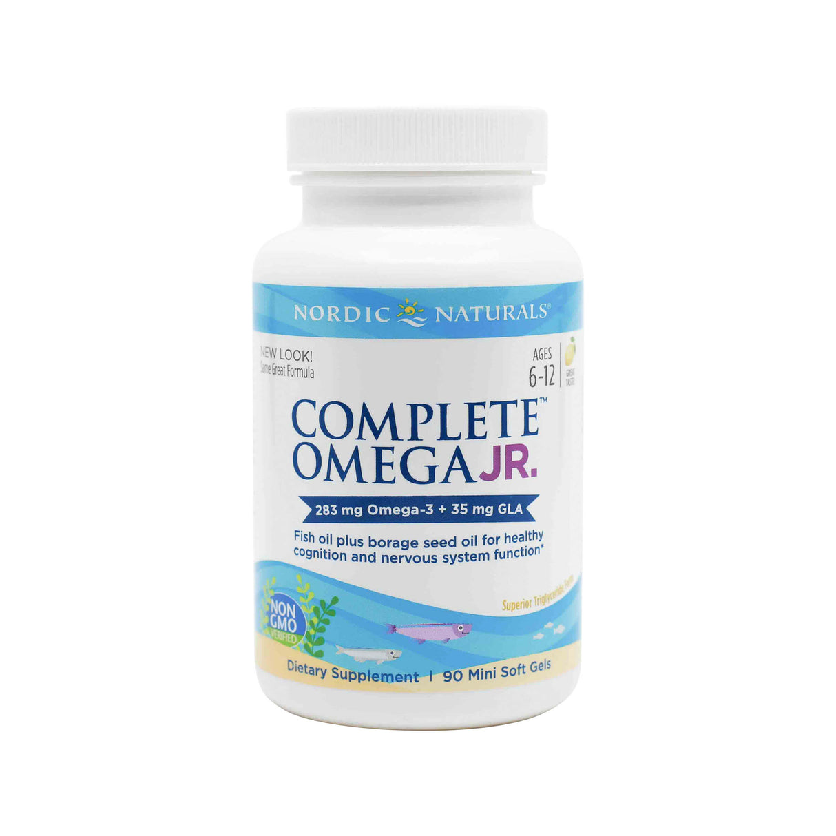 Nordic Naturals Complete Omega Junior 90 mini softgels lemon