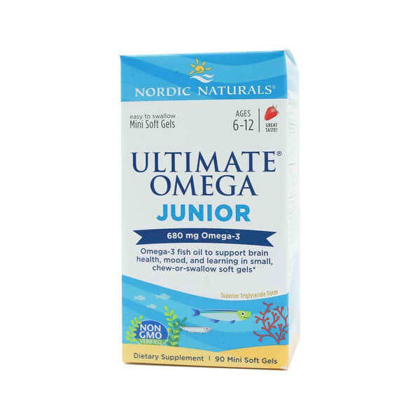 Nordic Naturals Ultimate Omega Junior 90 mini softgels strawberry