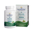 Nordic Naturals Mood Support Omega Blend Softgels, front label emphasizing omega-3-based mood support blend in softgel format.