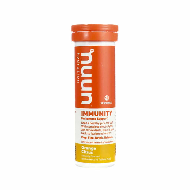 nuun immunity orange citrus 10 tablets