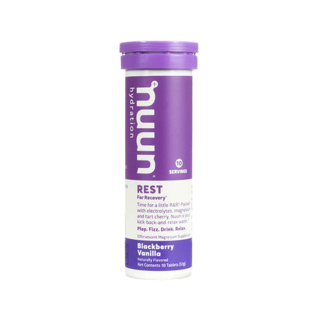 nuun rest blackberry vanilla 10 tablets