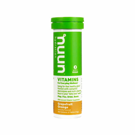 nuun vitamins grapefruit orange 12 tablets