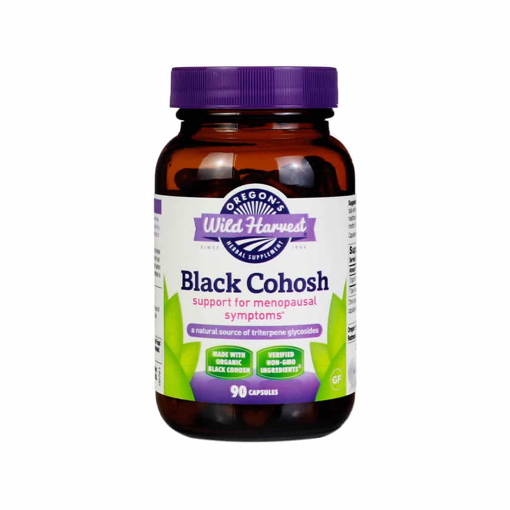 oregon's wild harvest black cohosh 90 capsules 90-day supply