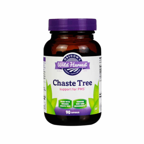 oregon's wild harvest chaste tree 90 capsules 90-day supply