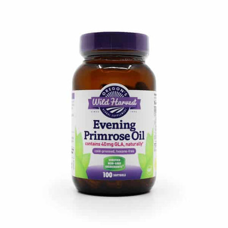 oregon's wild harvest evening primrose oil 100 softgels 100-day supply