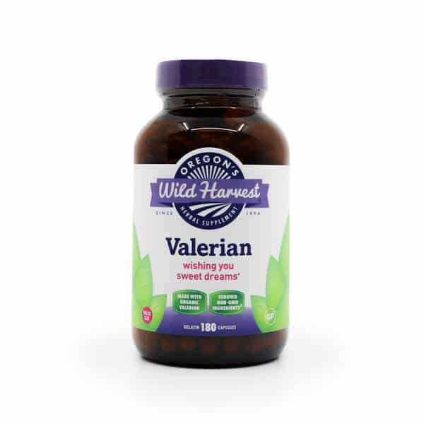 oregon's wild harvest organic valerian 180 capsules 90-day supply