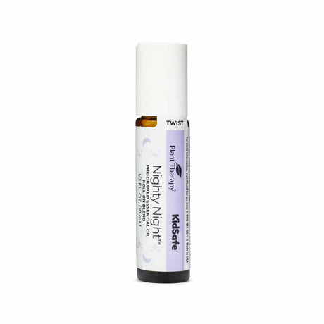 plant therapy nighty night kidsafe essential oil 10 ml pre-diluted roll-on 1/3 fluid ounce