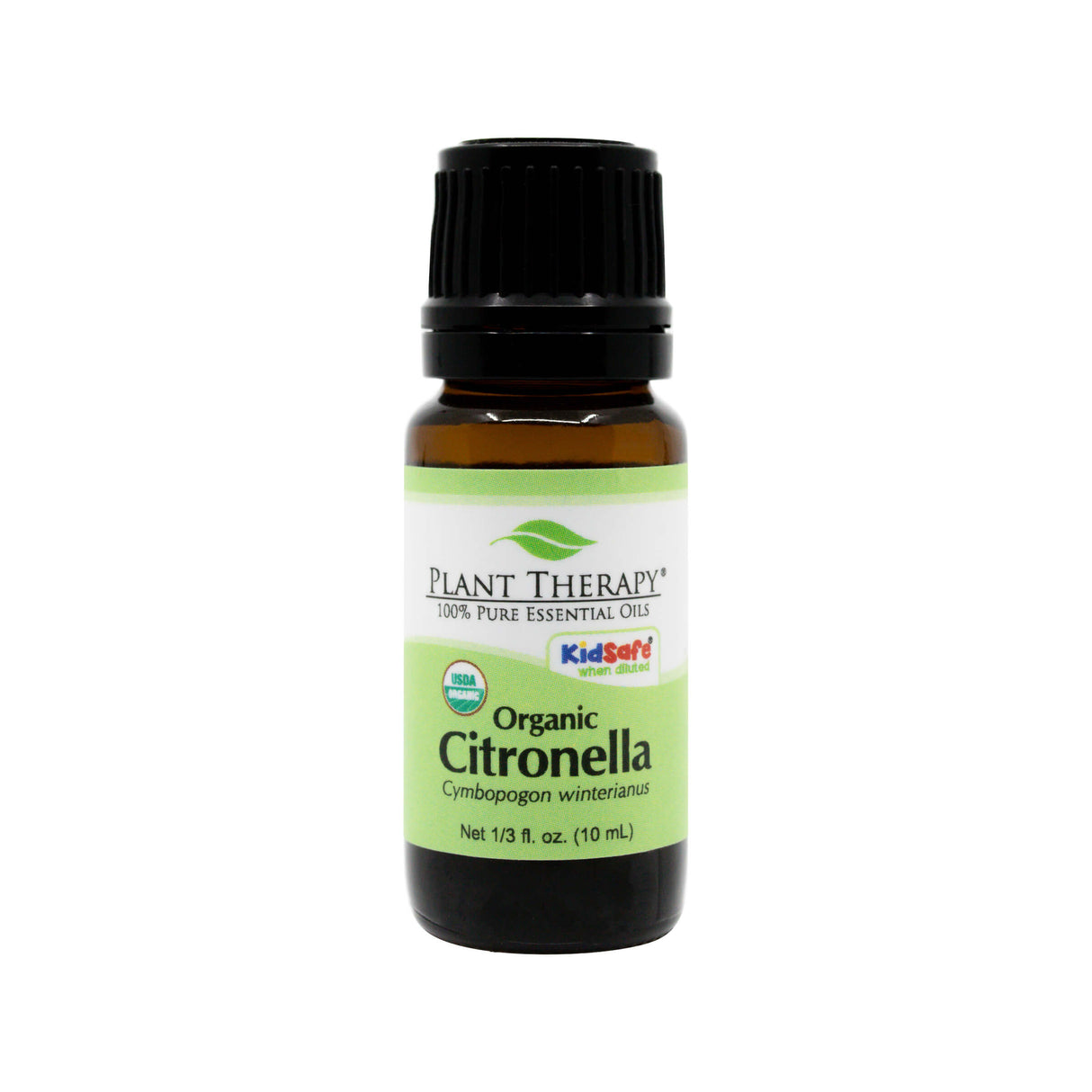 plant therapy organic citronella essential oil 10 ml 1/3 fluid ounce