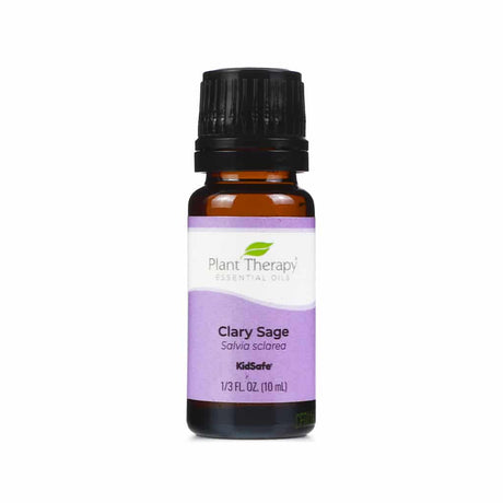 plant therapy organic clary sage essential oil 10 ml 1/3 fluid ounce