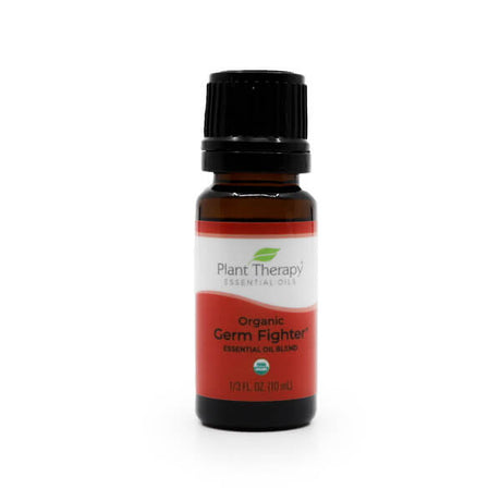 plant therapy organic germ fighter synergy blend 10 ml 1/3 fluid ounce