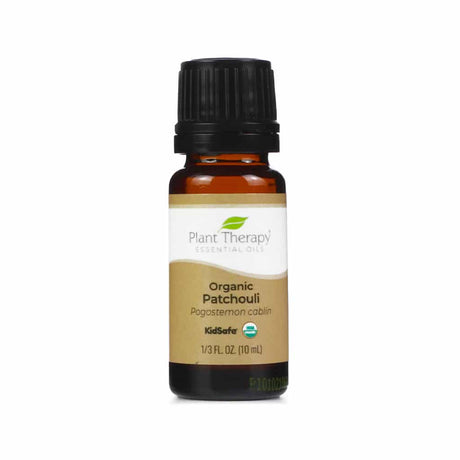 plant therapy organic patchouli essential oil 10 ml 1/3 fluid ounce