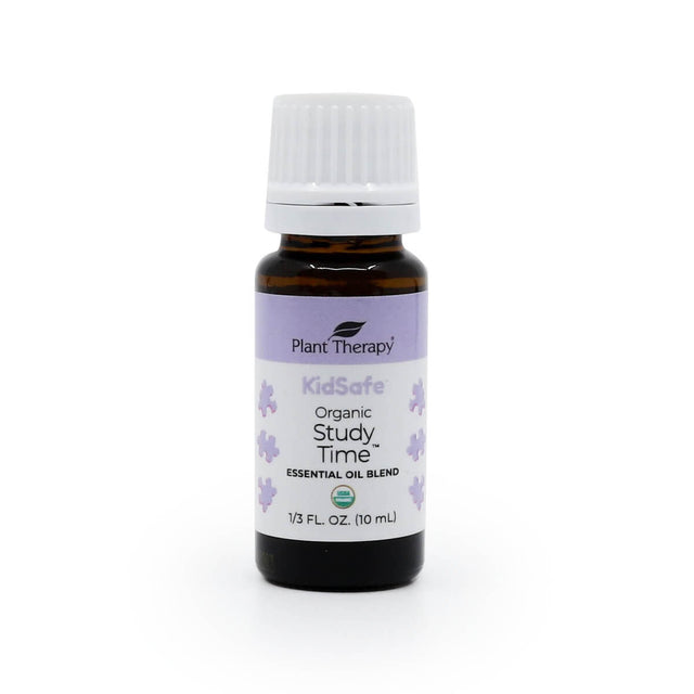 plant therapy study time kidsafe essential oil 10 ml 1/3 fluid ounce