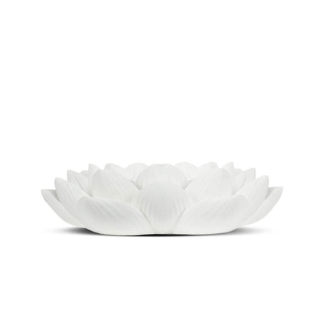 Plant Therapy Passive Lotus Diffuser white lotus flower diffuser dish