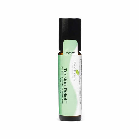 plant therapy tension relief synergy blend 10 ml pre-diluted roll-on 1/3 fluid ounce