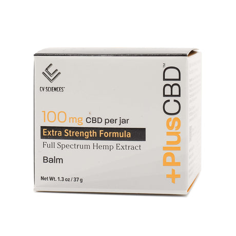 Plus CBD Oil Balm Extra Strength 100mg full spectrum CBD 1.3 oz