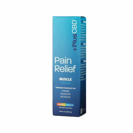 PlusCBD Pain Relief Muscle Cream 4 ounces