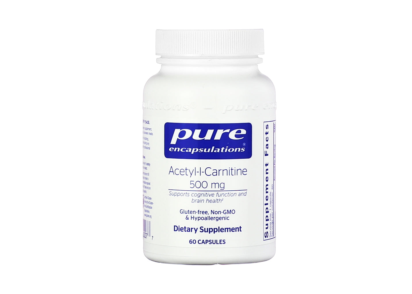 acetyl l carnitine and thyroid function Pure Encapsulations Acetyl-L-Carnitine | Brain & Memory collection:daily-wellness Ben Greenfield Bac Water Quantity:3ml