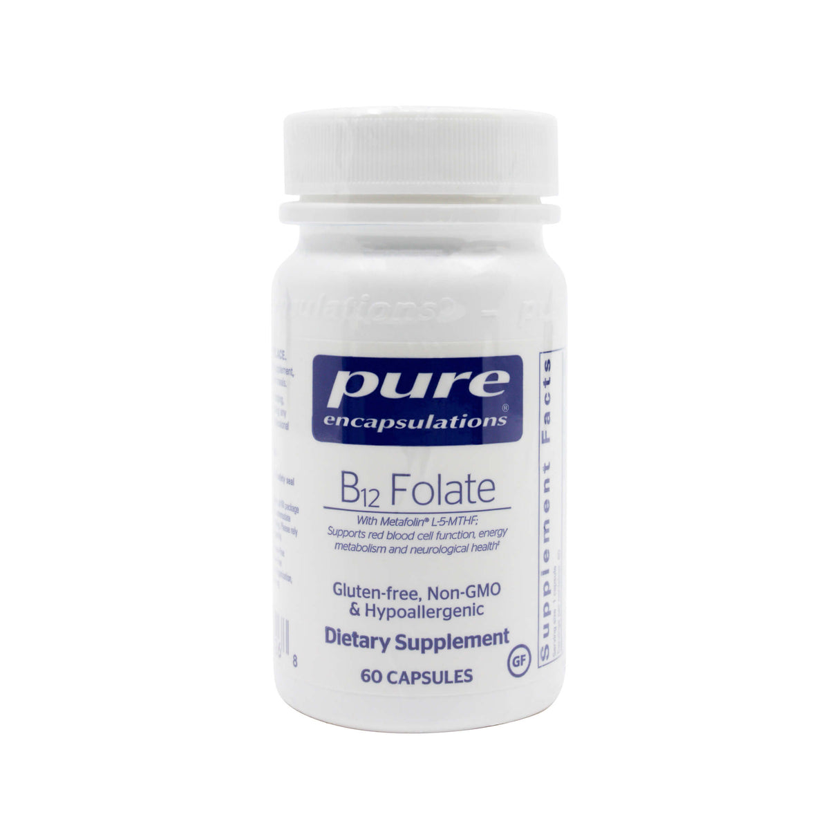 Pure Encapsulations B12 Folate 60 capsules