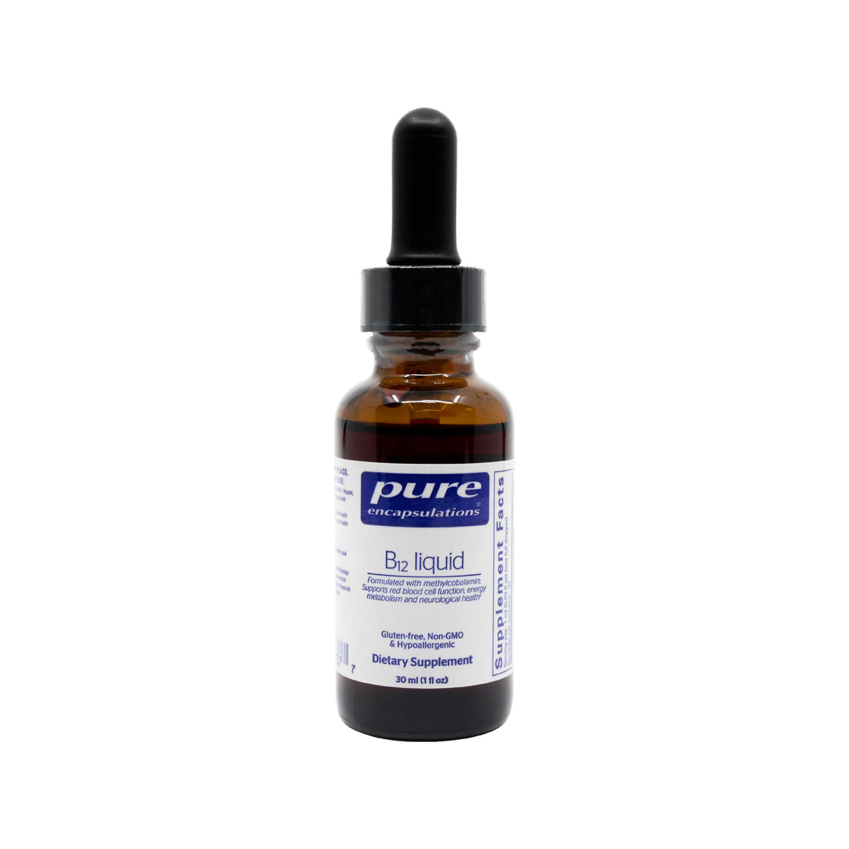 Pure Encapsulations B12 Liquid 1000mcg 1 fluid ounce