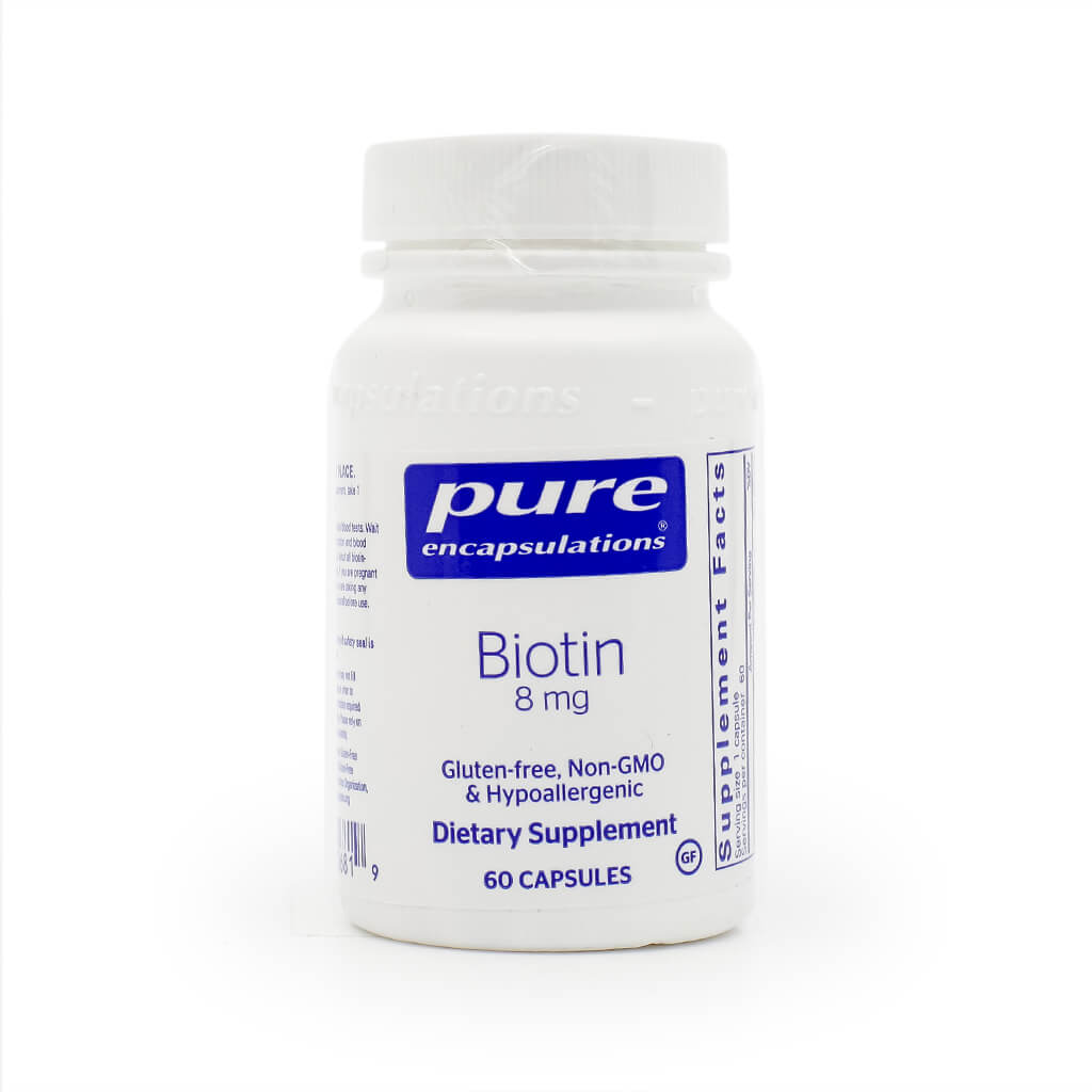 Pure Encapsulations Biotin 8mg 60 capsules