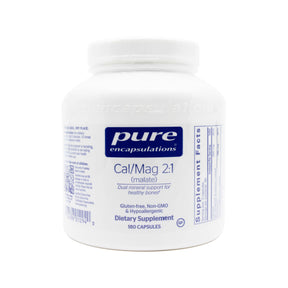 Pure Encapsulations Cal/Mag (Malate) 2:1 180 capsules