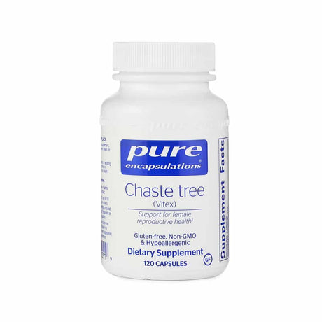 pure encapsulations chaste tree vitex 120 capsules 4 month supply