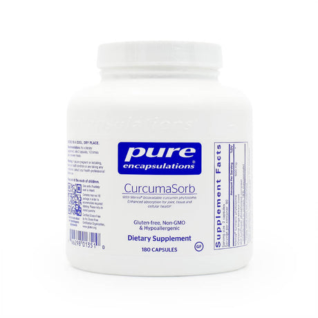 Pure Encapsulations CurcumaSorb 180 capsules