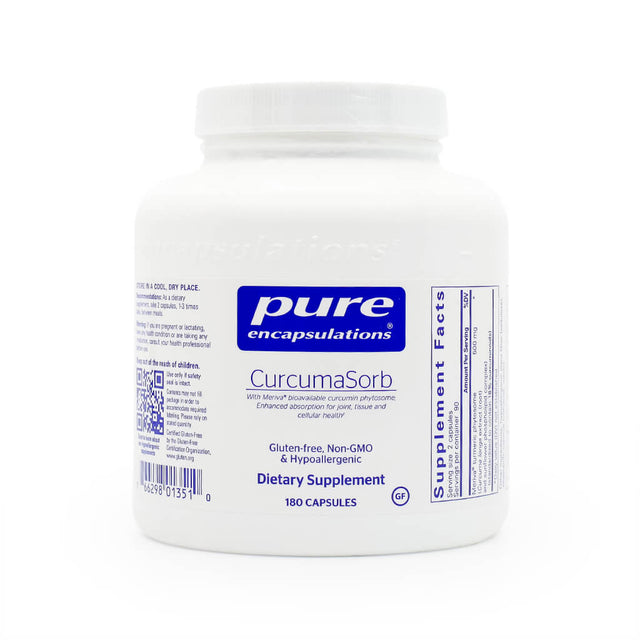 Pure Encapsulations CurcumaSorb 180 capsules